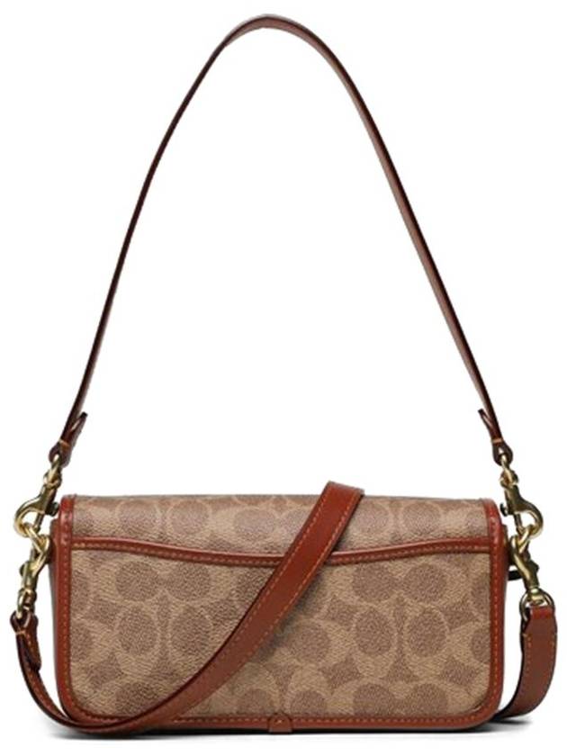 Studio 20 Signature Canvas Shoulder Bag Brown - COACH - BALAAN 3