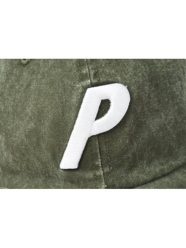 Pigment 3D P 6Panel Cap Green Pigment 3D P 6Panel Green - PALACE - BALAAN 5