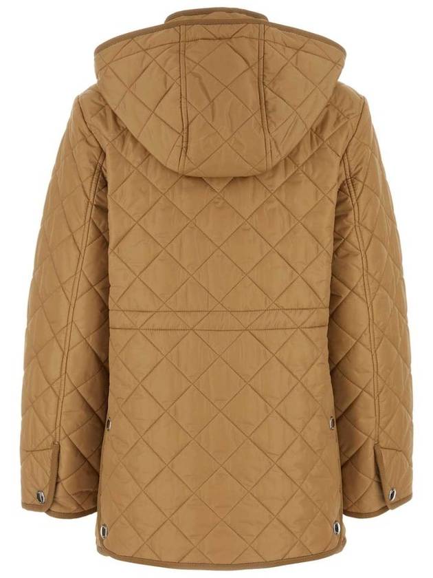 Diamond Quilted Nylon Jacket Archive Beige - BURBERRY - BALAAN 3