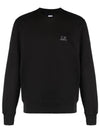 Lens Wappen Logo Sweatshirt Black - CP COMPANY - BALAAN 2