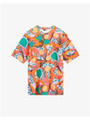 Zelitos Cotton Short Sleeve T-Shirt Orange - ISABEL MARANT - BALAAN 2