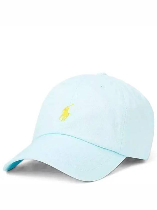 Embroidered Pony Logo Ball Cap Light Blue - POLO RALPH LAUREN - BALAAN 2