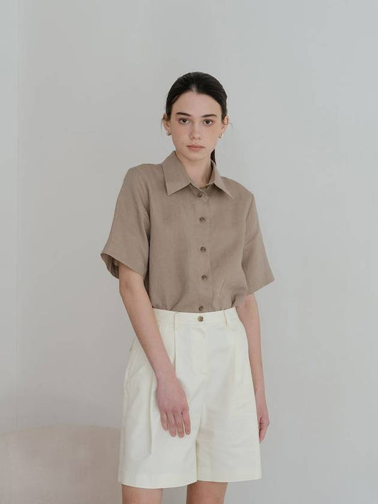 Linen basic shirtBR - YOUNESS - BALAAN 1