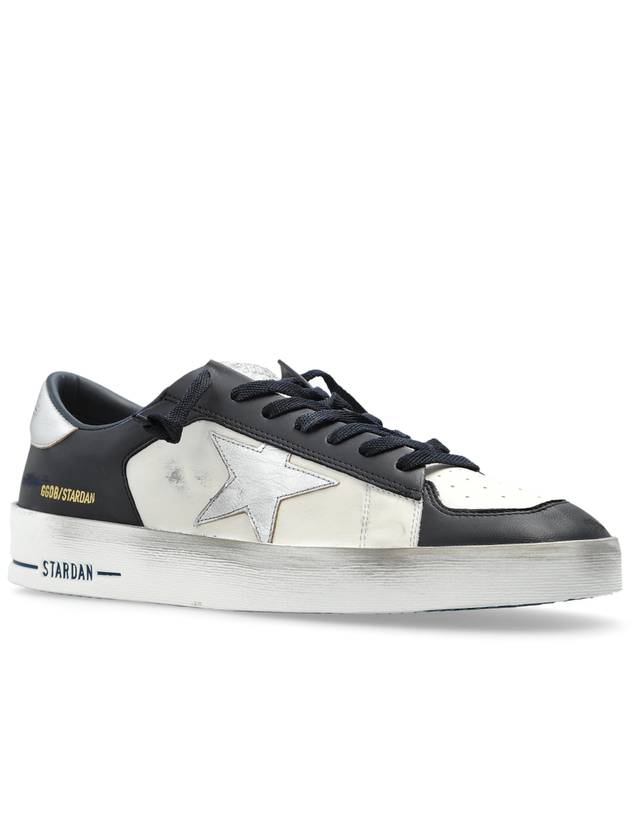 Golden Goose Sneakers Stardan Con Collarino E Passalacci, Men's, Navy Blue - GOLDEN GOOSE - BALAAN 4