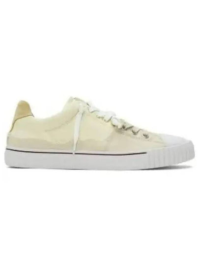 New Evolution Leather Low Top Sneakers Lemon - MAISON MARGIELA - BALAAN 2