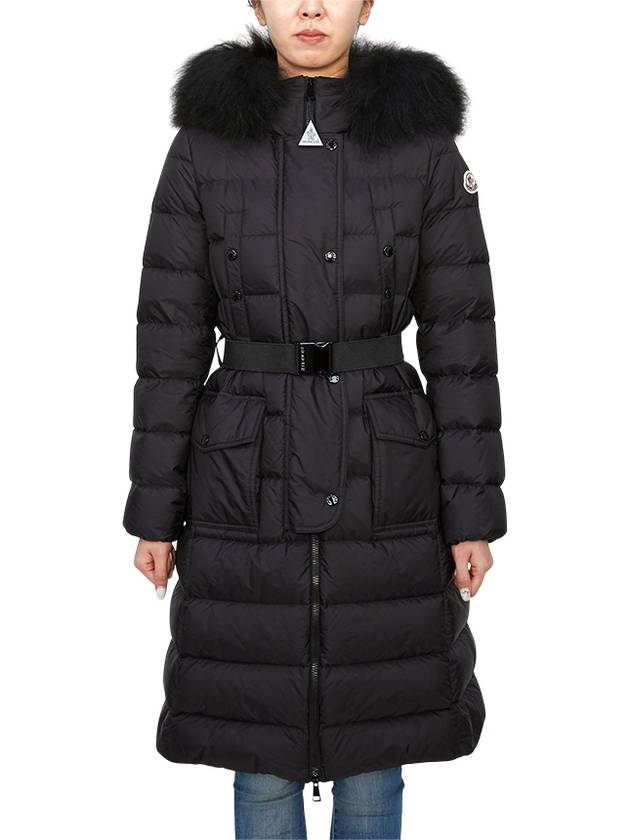 Women's Khloe Long Down Padding Black - MONCLER - BALAAN 2