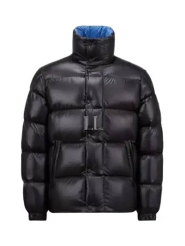 Dervox Big Patch Logo High Neck Padding Black - MONCLER - BALAAN 2