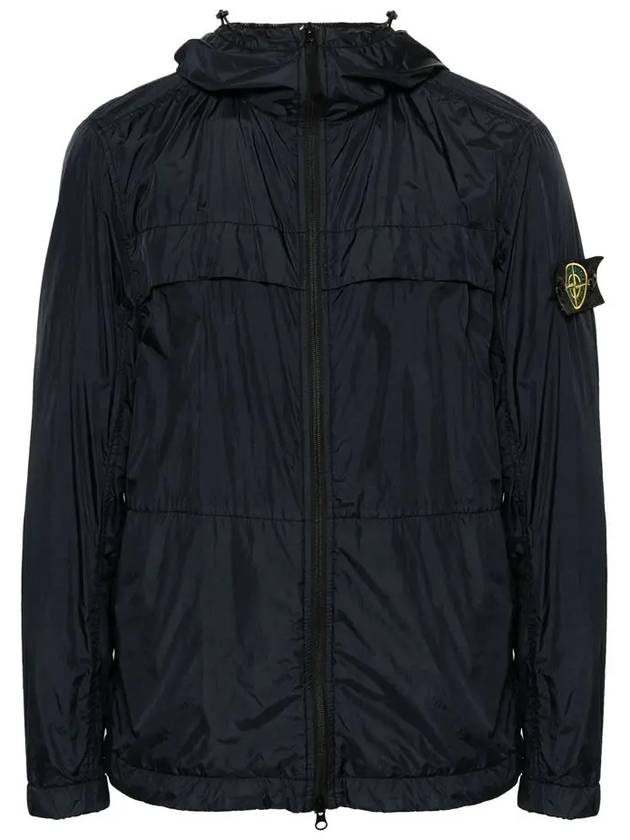 Garment Dyed Crinkle Reps R-Nylon Jacket Navy - STONE ISLAND - BALAAN 3