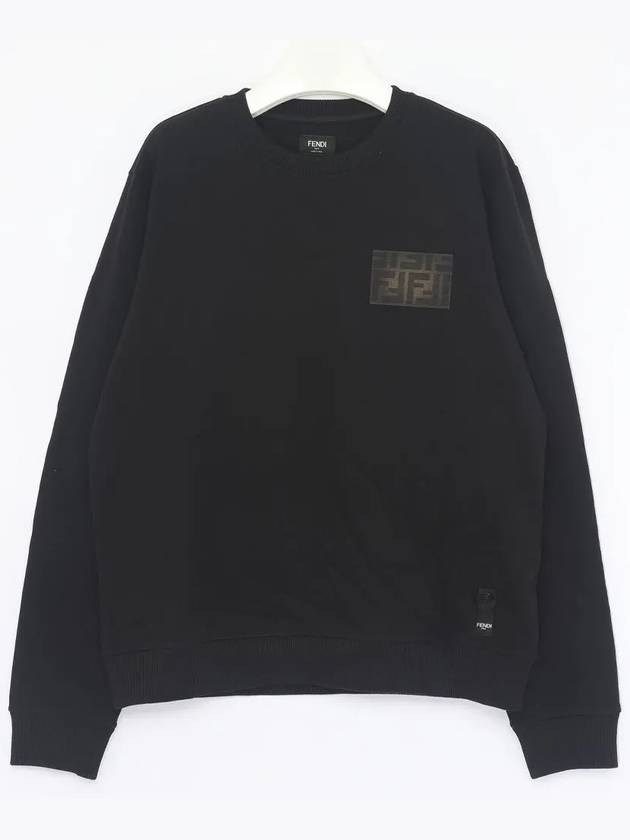 Jersey Sweatshirt Black - FENDI - BALAAN 4