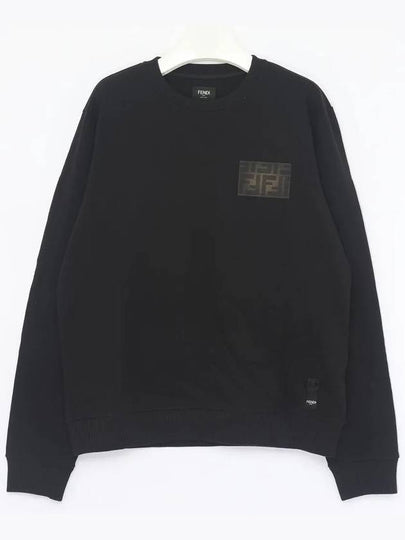 Jersey Sweatshirt Black - FENDI - BALAAN 2