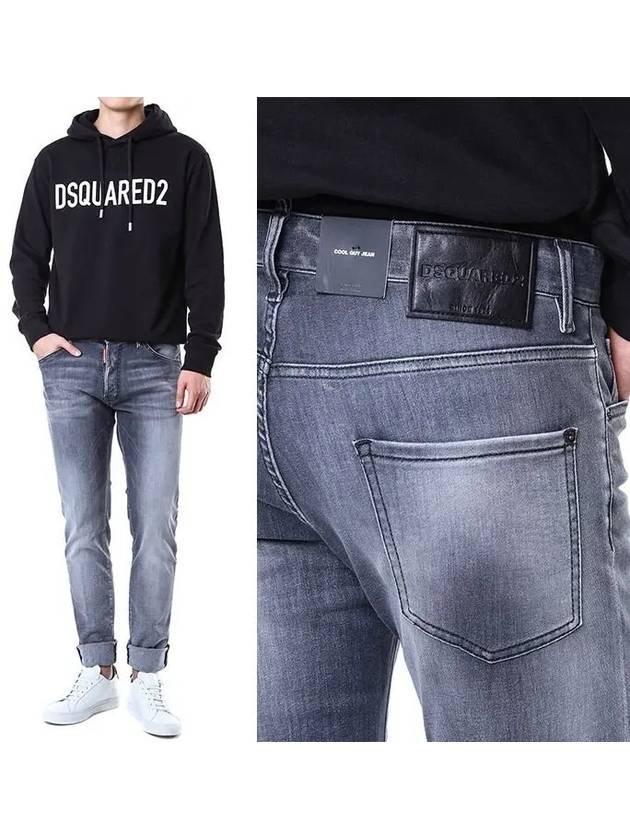 Cool Guy Distressed Skinny Jeans Black - DSQUARED2 - BALAAN 2