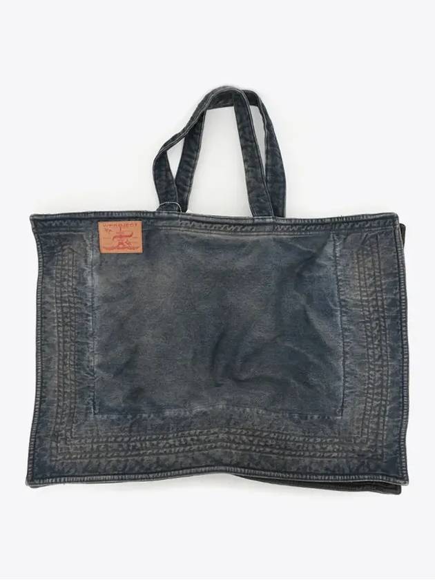 Maxi Wire Carvass Tote Bag Vintage Navy - Y/PROJECT - BALAAN 3