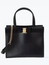 Vara Bow Top Handle Tote Bag Black - SALVATORE FERRAGAMO - BALAAN 2