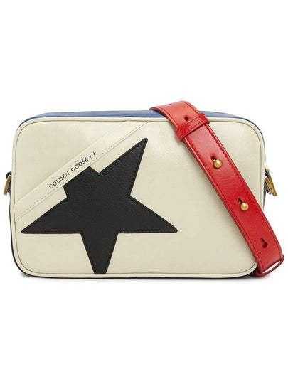 Star Large Leather Cross Bag Ivory - GOLDEN GOOSE - BALAAN 2