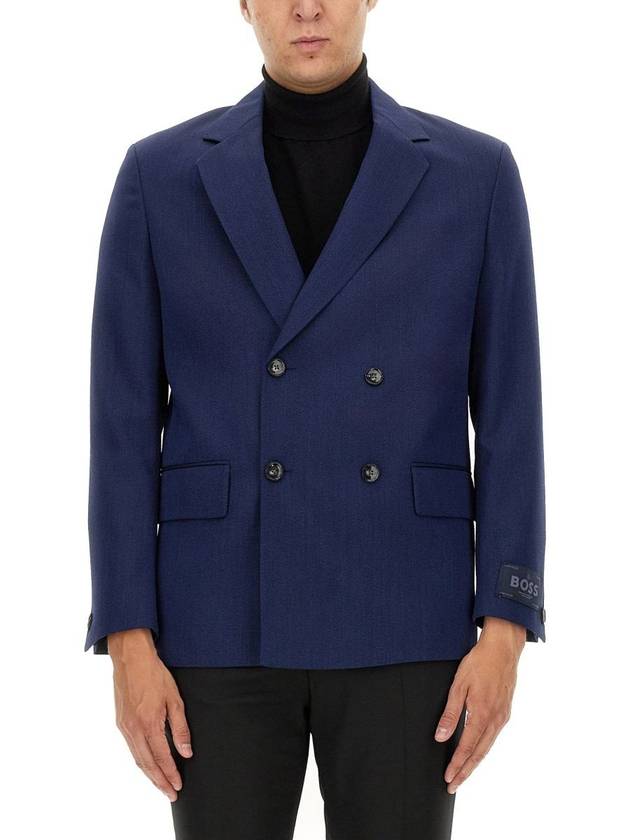 Boss Double-Breasted Jacket - HUGO BOSS - BALAAN 1