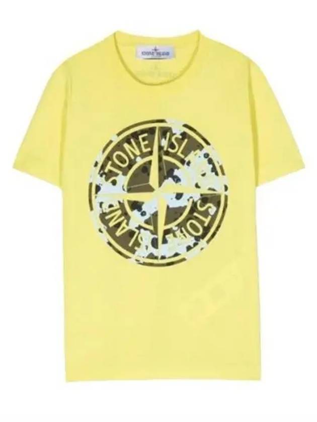 Kids Logo Short Sleeve T Shirt 791621050 V0031 271902 1150598 - STONE ISLAND - BALAAN 1