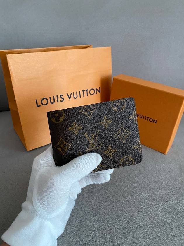 Monogram Multiple Half Wallet Tan - LOUIS VUITTON - BALAAN 9