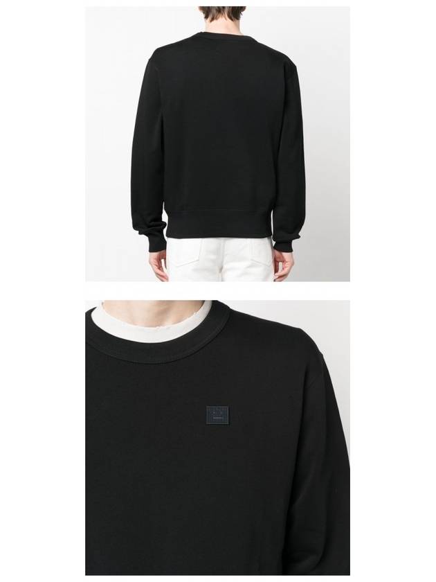 Men's Crewneck Sweatshirt Black - ACNE STUDIOS - BALAAN 6