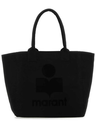 Small Yenky Logo Tote Bag Black - ISABEL MARANT - BALAAN 2