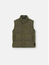 Crinkle Reps R-NY Down Vest Green - STONE ISLAND - BALAAN 2