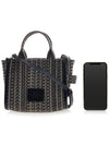 Monogram Micro Tote Bag Black - MARC JACOBS - BALAAN 7