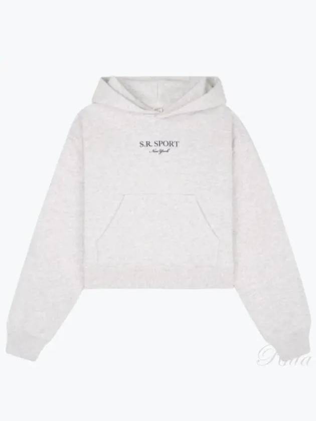 Logo Print Hooded Sweatshirt HCAW2326HG 19 - SPORTY & RICH - BALAAN 1