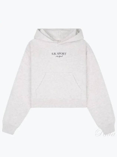 Logo Print Hooded Sweatshirt HCAW2326HG 19 - SPORTY & RICH - BALAAN 1