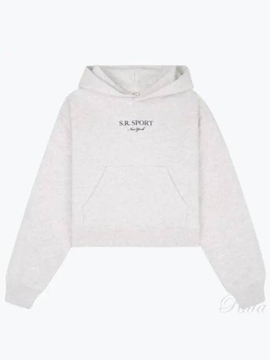 Logo Print Hooded Sweatshirt HCAW2326HG 19 - SPORTY & RICH - BALAAN 1