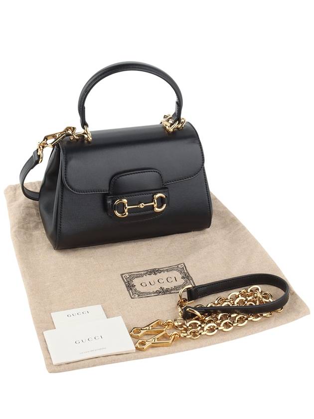 703848 Horsebit 1955 Top Handle Mini Cross Bag 34301 2 - GUCCI - BALAAN 8