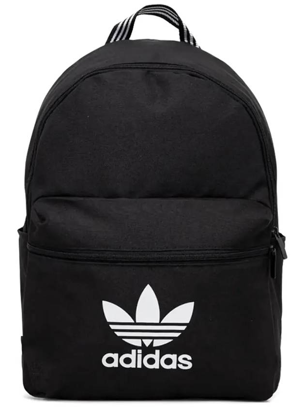 Adicolor Logo Print Backpack Black - ADIDAS - BALAAN 7