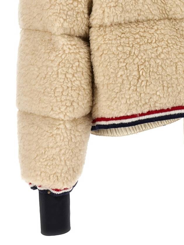 Eterlou Teddy Short Down Jacket White - MONCLER - BALAAN 5