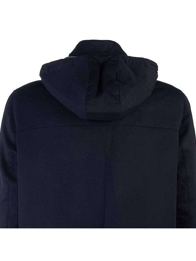 Men's Pocket Hooded Jacket Navy - BRUNELLO CUCINELLI - BALAAN 6