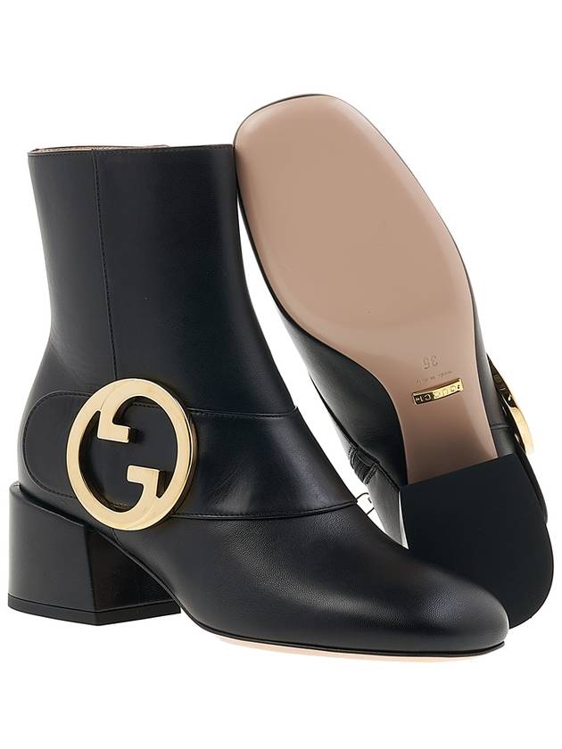 Blondie Ankle Boots Black - GUCCI - BALAAN.