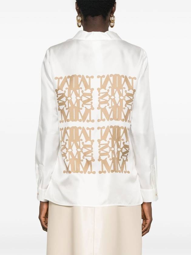 legno shirt white - MAX MARA - BALAAN 4