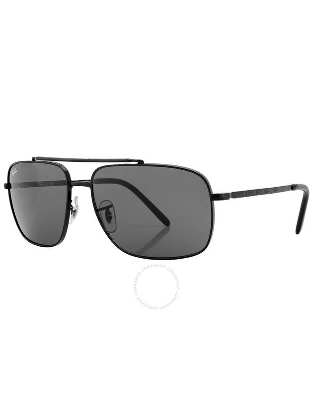 Ray Ban Dark Gray Square Unisex Sunglasses RB3796002/B159 - RAY-BAN - BALAAN 3