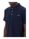 Men s Logo Carter Polo Shirt COGWZ H26342 - A.P.C. - BALAAN 4