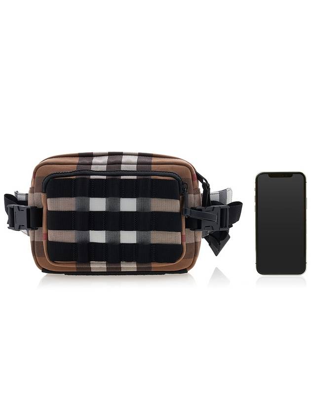 Paddy Check Belt Bag Brown - BURBERRY - BALAAN 7