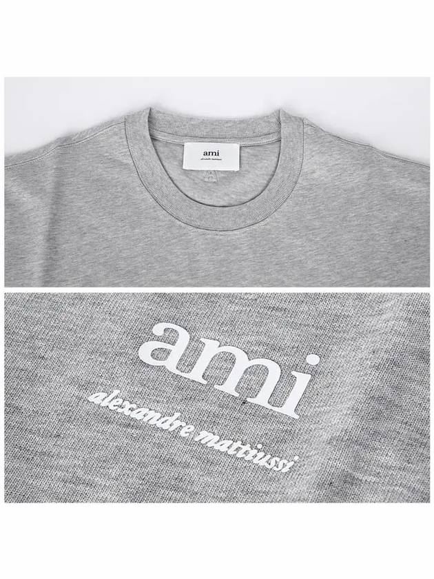 Alexandre Mattiussi Short Sleeve T-Shirt Grey - AMI - BALAAN 6