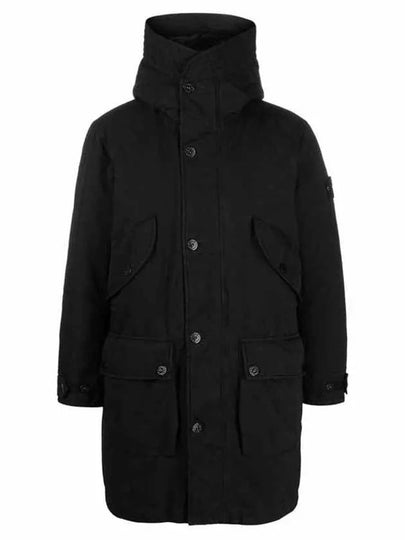 David Down Parka Black - STONE ISLAND - BALAAN 2