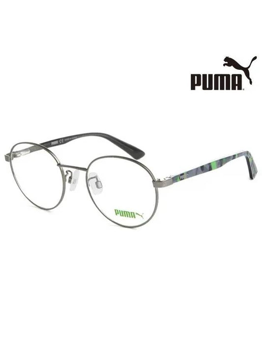 Glasses Frame PJ0015O 004 Round Metal Men Women Glasses - PUMA - BALAAN 2