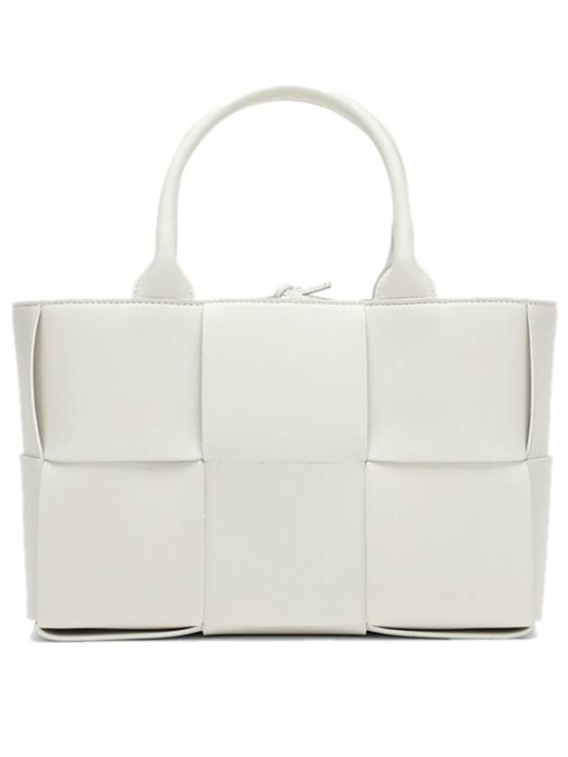 Arco Mini Tote Bag White - BOTTEGA VENETA - BALAAN 4