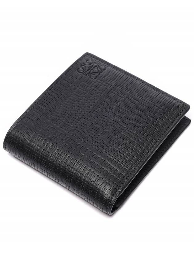 Men's Linen Bifold Half Wallet C525302X03_1100_21F - LOEWE - BALAAN 5