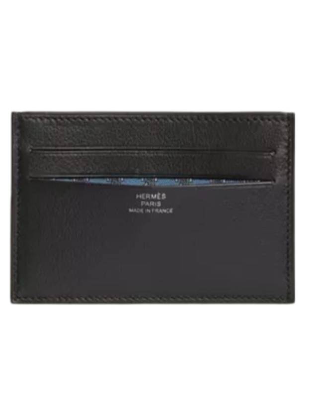 Citizen Twill Card Wallet Caban Blue Sapphire - HERMES - BALAAN 1