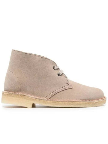 leather middle boots beige - CLARKS - BALAAN 1