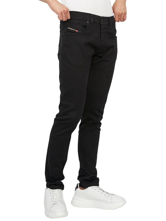 2019 D-Strukt  Slim Fit Jeans Black - DIESEL - BALAAN 7