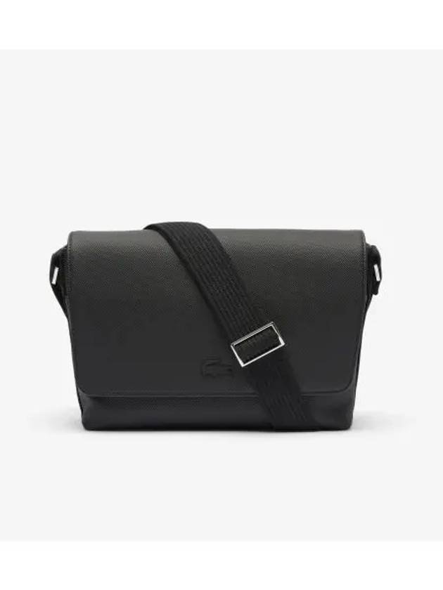 Men s Classic Messenger Bag Black - LACOSTE - BALAAN 1