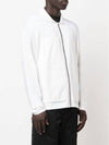 Men's Patch Pocket Zip-Up Cardigan Off White - STONE ISLAND - BALAAN 4