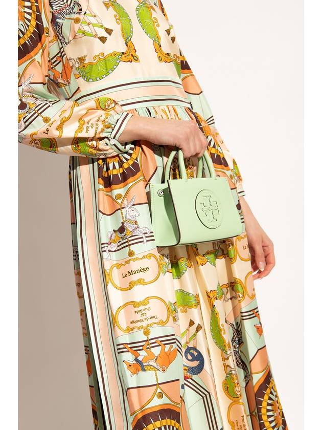 Tory Burch ‘Ella Bio Mini’ Shoulder Bag, Women's, Green - TORY BURCH - BALAAN 2