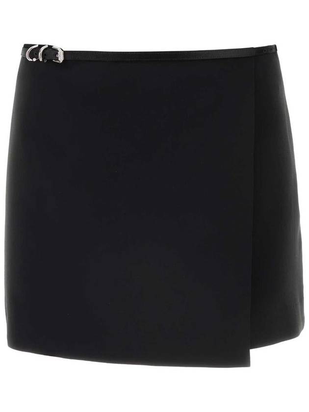 Short Skirt BW40U114N6 001 BLACK - GIVENCHY - BALAAN 2