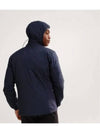 Atom Logo Hooded Track Jacket Navy - ARC'TERYX - BALAAN 5